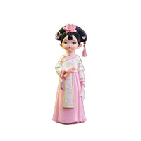 Cute Resin Figurine of Imperial Court Character for Decoration