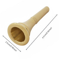 French Brass Instrument Brass Embouchure Piece Easy to Install French   Embouchure Piece Portable Musical Instrument for Orchestra