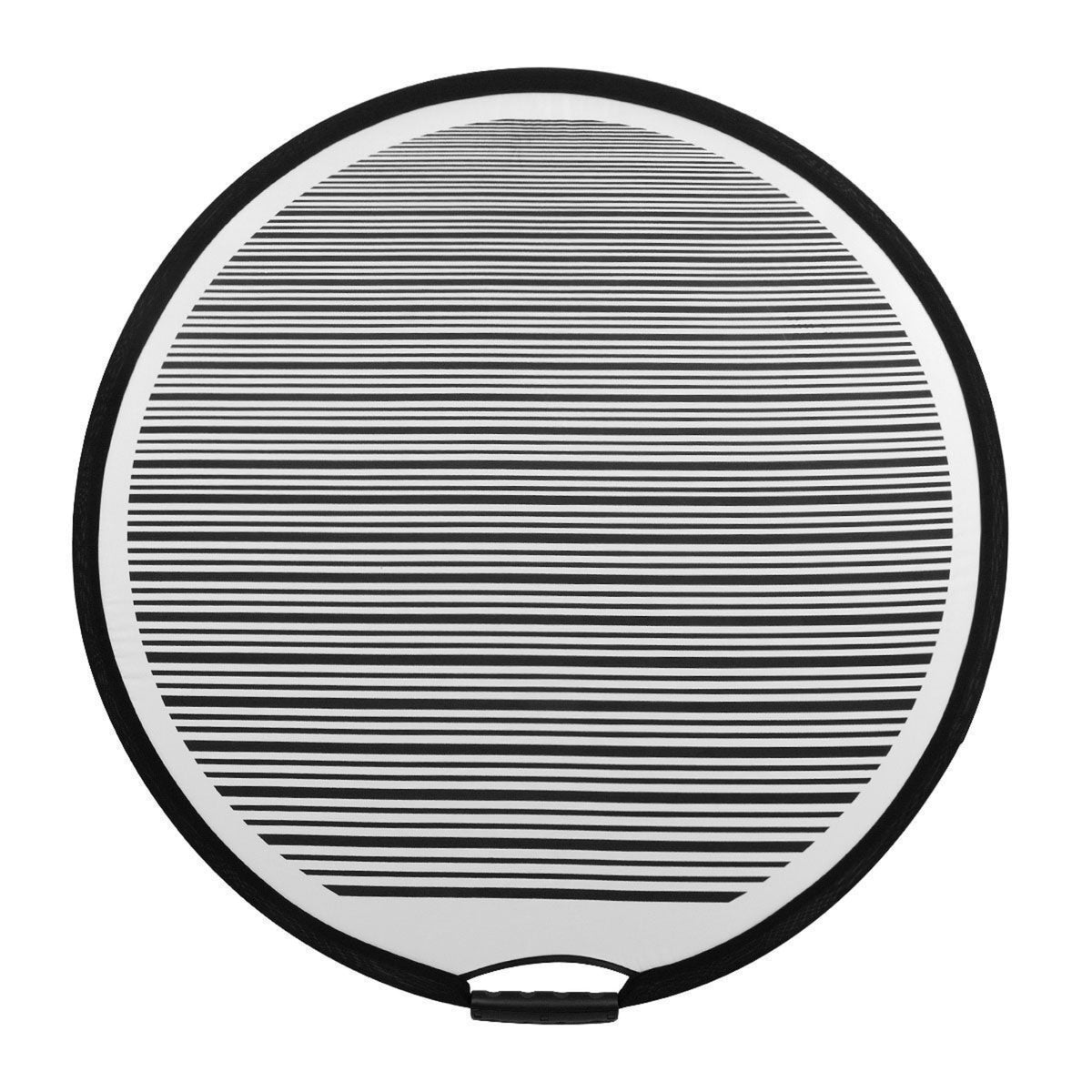 Built-in Handle Round Reflective Inspection Board Compact Foldable Damage Inspection Board