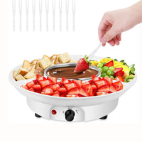 Electric Chocolate Melting Pot with Temperature Control, 25W, 110V/220V