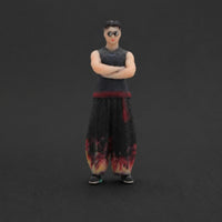 Repair Worker Mini Figure Fine Workmanship Resin Worker Figures for Model Scene