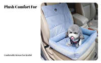 Dog Car Seat Safety Straps pet transport box Padded Interior for highway excursions, Home