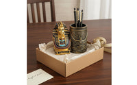 Egyptian Pharaoh Pen Holder Creative Design Home Decoration Vintage Design