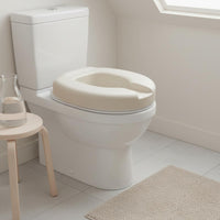 Raised Toilet Seat Cushion Expanded Polypropylene Material Toilet Seat Riser Cushion Waterproof Washroom Aid for Elderly Women