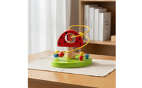 Threepath Bead Mazes Fine Motor Skills Wooden Bead Mazes Sensory Development Wooden Activity Toy for Young Children, Playroom