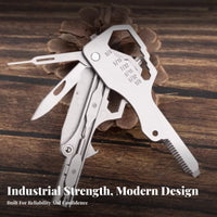 Keychain Multi-Tool Portable Everyday Carry Pocket Tool Compact Design
