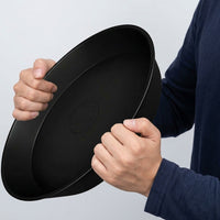 Plant Saucers and Drip Tray for Outdoor Plants, Heavy Duty Pot Stand, Single Unit Trays for Garden Nurseries, Extrusion Style