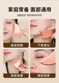 Purple Copper Gua Sha Board for Face and Neck