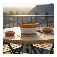 3 Pieces Lace Border Planter Decorative Garden Decor Indoor Outdoor Use