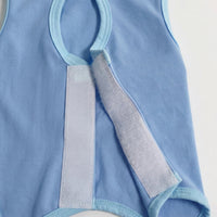 Cat Recovery Suit with Ties, Super Elastic Modal Neuter Suit, Thin Spay Suit and Anti-Lick Shirt, Comfortable Kitten Post Surgery Wound Care