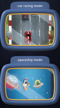 Racing Adventure Desktop Puzzle Game Toy with Steering Wheel