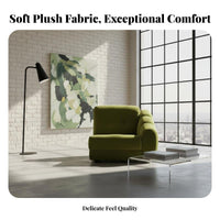 Curved Dolphin Sofa Modern Design sectional Couch Flexible Combination Italian Inspired for Homeowners, Families, Lounging Area