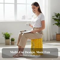 Currency Stack Seat Creative Design Novelty Stool Artistic Art Aesthetic