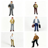 Cross-border Simulation Figures of Various Professions: Teacher, Chef, Soldier, Doctor, Nurse, Gardener, etc.