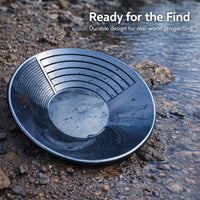 Gold Washing Pan and Trowel Set, Lightweight Portable Panning Kit for Outdoor Adventure, Gold Prospe - Image 3