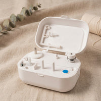 Bobbin Winding Machine with Lid Compact Sewing Accessory Mini for Craft Room
