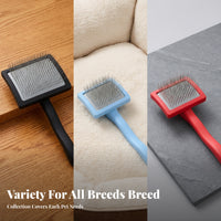 Ergonomic Flat Slicker Brush