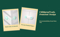 Kid Security Lock, Adjustable Cabinet Drawer Lock, Infant Protection, Screwless, Easy Installation, Multi-Purpose for Doors, Closets, Sliding Cabinets