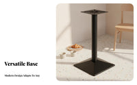 Long-Lasting Dining Table Leg Modern Design Metal Table Base Powder-Coated Finish for Interior Designers, Cafe Owners, DIY Enthusiasts, Commercial Space, Kitchen, Living Room, Office