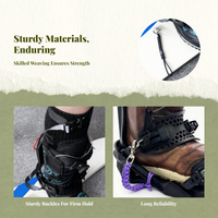 Anti-Loss Snowboard Leash, Enhanced Grip, Winter Accessory