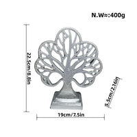 Tree of Life Statue Gift Idea Resin Art Ornament Modern Design for Party, Office