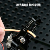 Deli Wire Stripper Multifunctional Electronic Electrician Pliers Wire Stripping Tool
