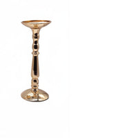 Roman Column Candle Stand Craftsmanship Roman Column Candle Holder Stable Base Metal Candlestick for Dining Table