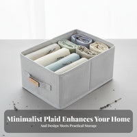 Foldable textile Box fold-flat Design Closet Organizer particulate matterresistant for Dorm Room