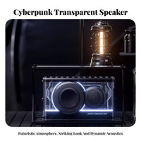 Light-up Party Speaker Portable Design Transparent Light-up Speaker for Parties