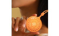 Stress Relief Portable Mini Massager Multi-Functional Vibrating Hand Massager Single-Button Control Personal Care Device 12 Massage Modes for Travel
