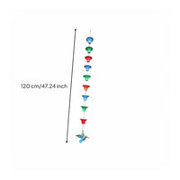 Rain Chain with Cups Weather Resistant Flower Cup Rain Chain Weatherproof