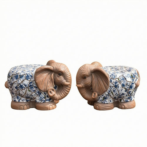 Animal & Outdoor Stool Carved Animal Pedestal Flat Top