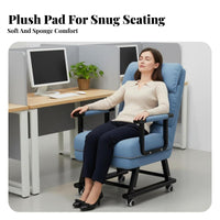 Beneath-Desk Lounger Versatile Design Transshapeable Furniture Space-Saving Lightweight & Portable for Office Workers, Bedroom
