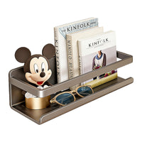 Magnetic Entryway Organizer Shelf with Key Hooks and Umbrella Holder for Doors