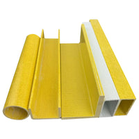 Fiberglass Reinforced Plastic (FRP) Structural Profiles for Construction and Industrial Use