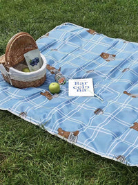 Minnow Portable Waterproof Picnic Blanket for Outdoor Camping and Beach