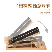 Adjustable Wooden Slant Board for Calf Stretching and Exercise
