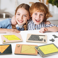 Impossible Wooden Puzzle for Kids & Adults - Brain Teaser & Stress Relief Challenge