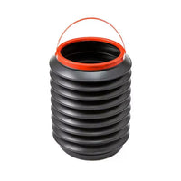 Foldable Car Trash Can with Lid, 4L Vehicle Garbage Bin for Backseat, Umbrella Storage