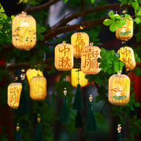 Mid-Autumn Festival Luminous Lantern Hanging Decoration for Outdoor Scenes and Shops