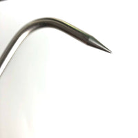 Solid Stainless Steel Root Hook for Gardening, Bonsai, and Repotting