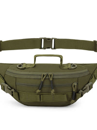 Waterproof Outdoor Sports Waist Bag for Men, Fashionable Running and Fitness Crossbody Pack
