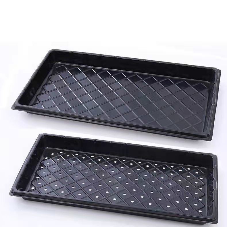 PET Seedling Trays for Vegetables, Peppers, Corn, and Cuttings - Thickened Disposable Nursery Pots