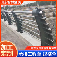 Stainless Steel Composite Pipe Guardrail for Municipal Gardens and Scenic Area Protection
