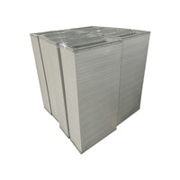Double-Sided Color Steel Fiberglass Composite HVAC Duct for Basement Fire Smoke Exhaust, High Temperature Resistant, Insulated, Fireproof