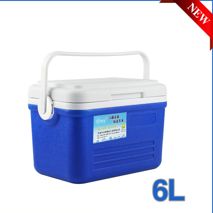 6L PU Foam Insulated Cooler Box for Food Storage