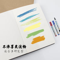 Thickened Sketchbook A4 A5 B5 Multiple Sizes Art Drawing Book Quick Sketch Pad Ink-Proof Blank Pages
