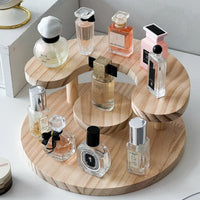 Desktop Cosmetic Storage Organizer Perfume Display Stand Tiered Tray for Skincare Products