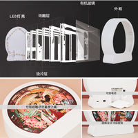 3D Paper Carving Night Light Shadow Box Lamp - Creative Ancient Style Gift for Festivals