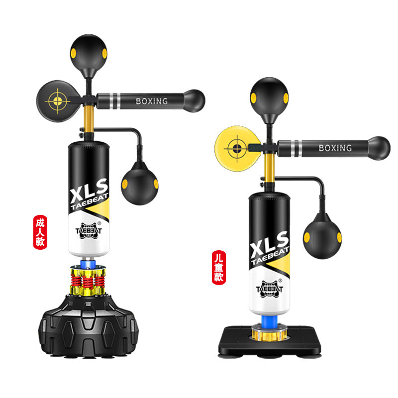 Boxing Reflex Bar with Stand, Rotating Target for Kids & Adults, Speed Ball for Home Dodge Training